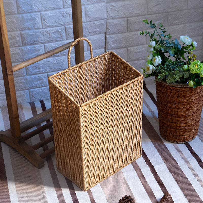 Unisex storage basket with practical carrying handle Kalsten