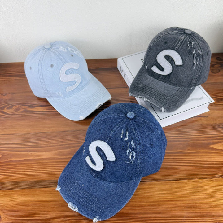 Women's Distressed Graphic Logo Baseball Cap Kalsten