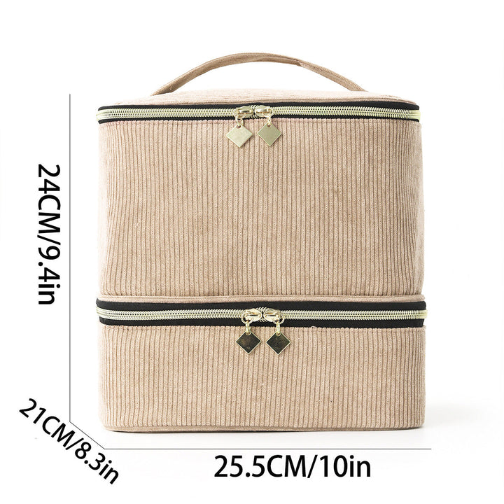 Cosmetic organizer with intelligent compartment system Kalsten