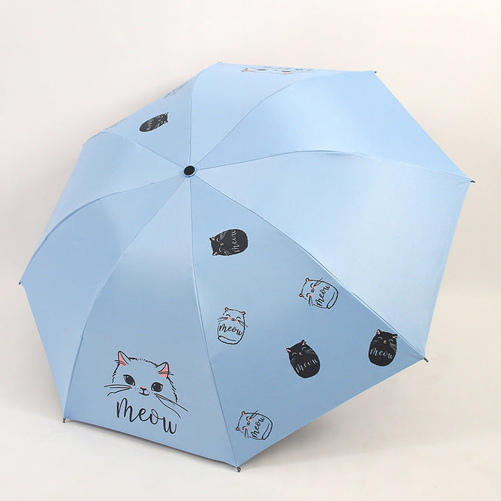 Ladies umbrella with playful cat design Kalsten