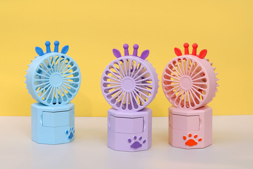 Unisex Portable Mini Fan with Animal Ears and USB Connection Kalsten
