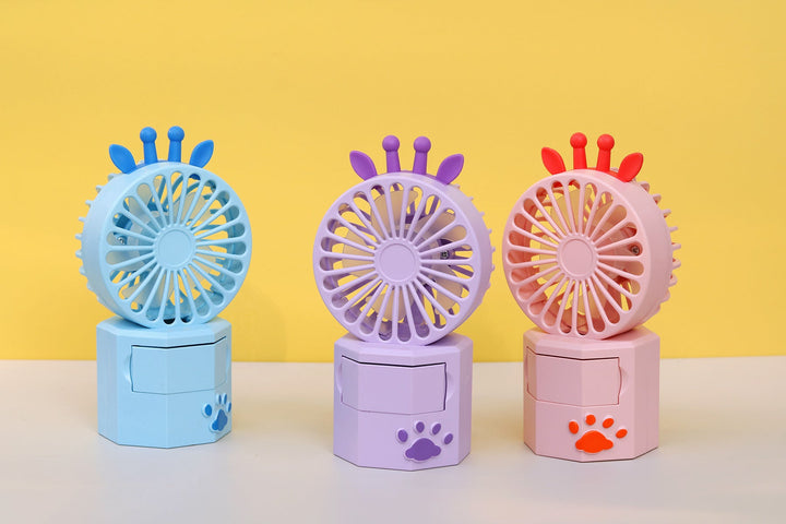 Unisex Portable Mini Fan with Animal Ears and USB Connection Kalsten