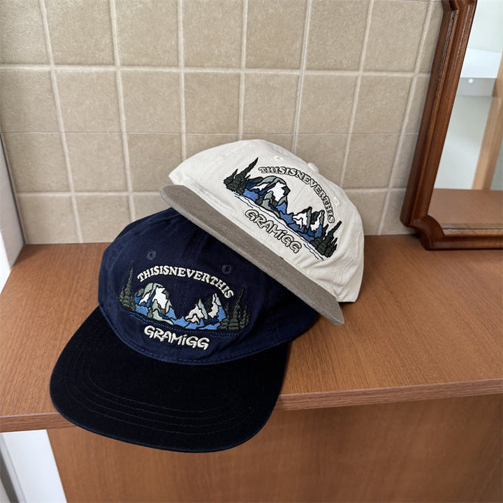 Men's Embroidered Graphic Adventure Cap Kalsten