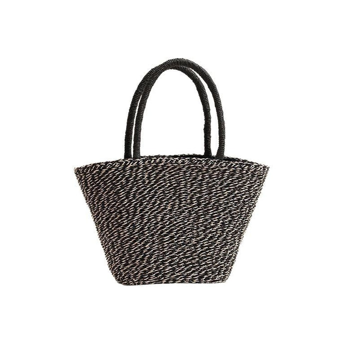 Handcrafted basket bag with sturdy handles Kalsten