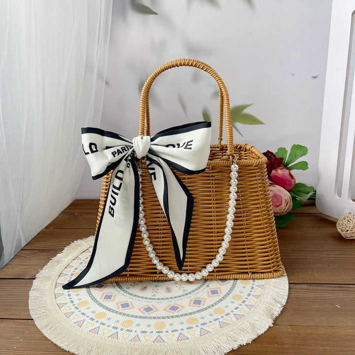 Women Diamond-shaped Handheld Basket Kalsten