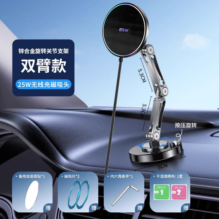 Unisex Magnetic Wireless Charging Holder with Flexible Joint Arm Kalsten