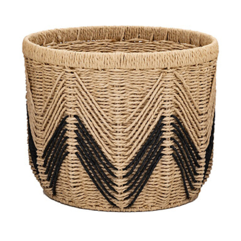 Handwoven storage basket made of natural materials Acalora