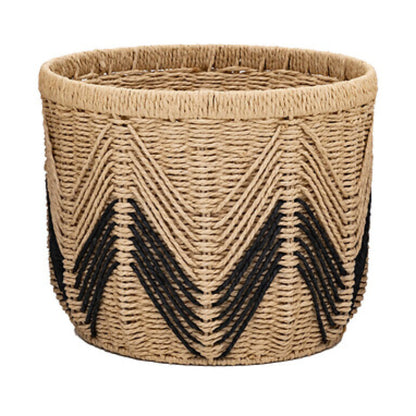 Handwoven storage basket made of natural materials Acalora