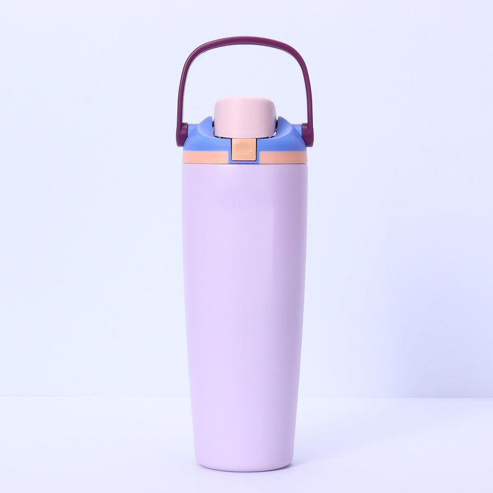 Women's insulated drinking bottle with ergonomic carry handle Kalsten