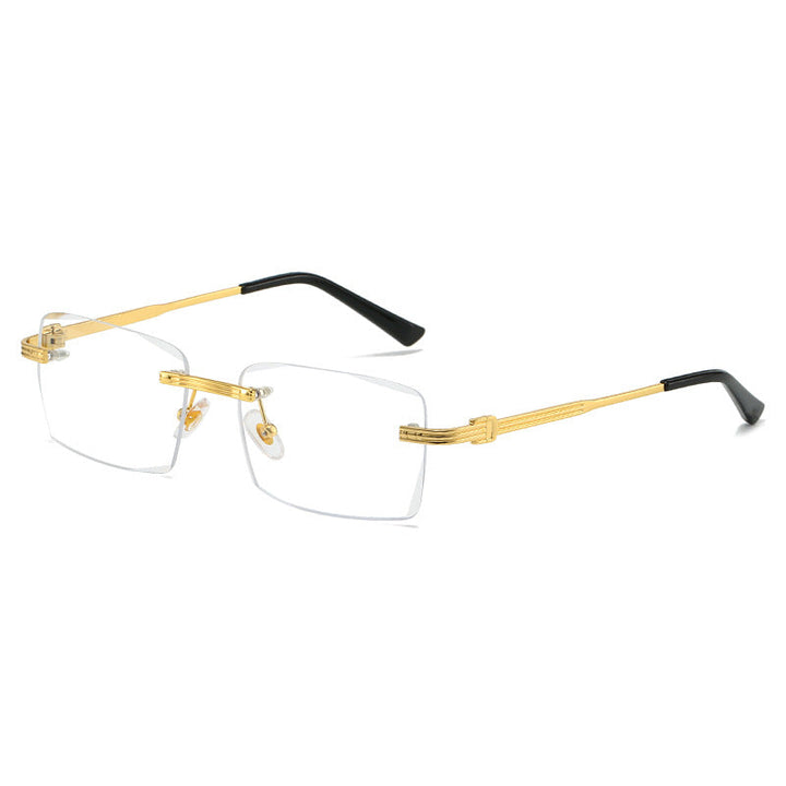Ladies exclusive geometric sunglasses with luxury metal frame and polarized lenses Kalsten