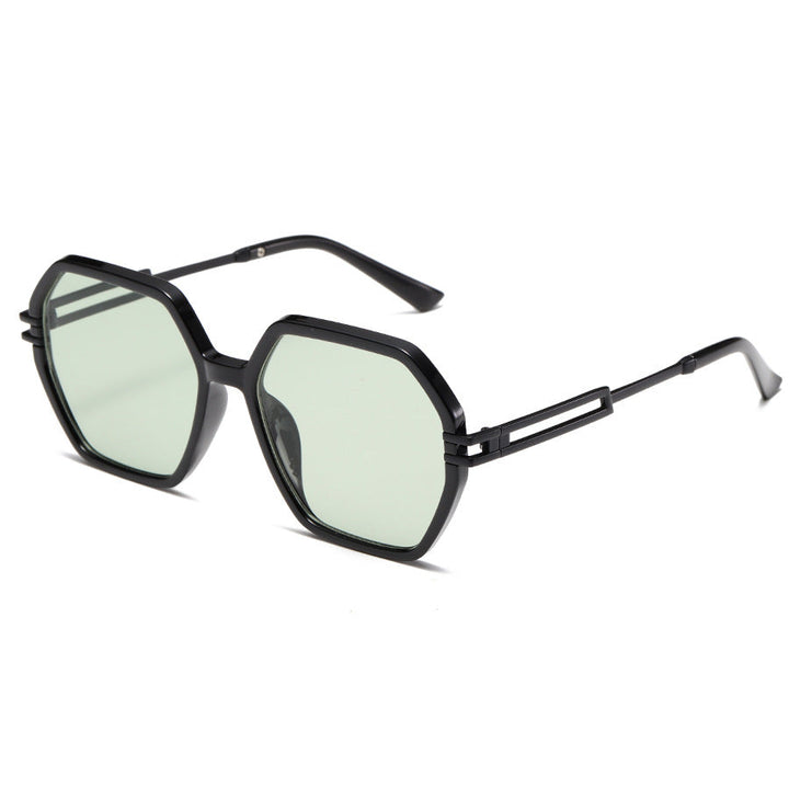 Women's fashionable sunglasses in avant-garde hexagon design Kalsten