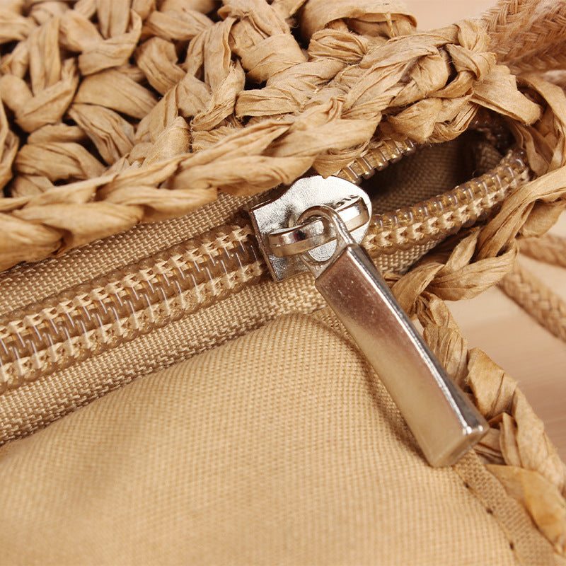 Braided Shoulder Bag in Creative Macrame Design Kalsten