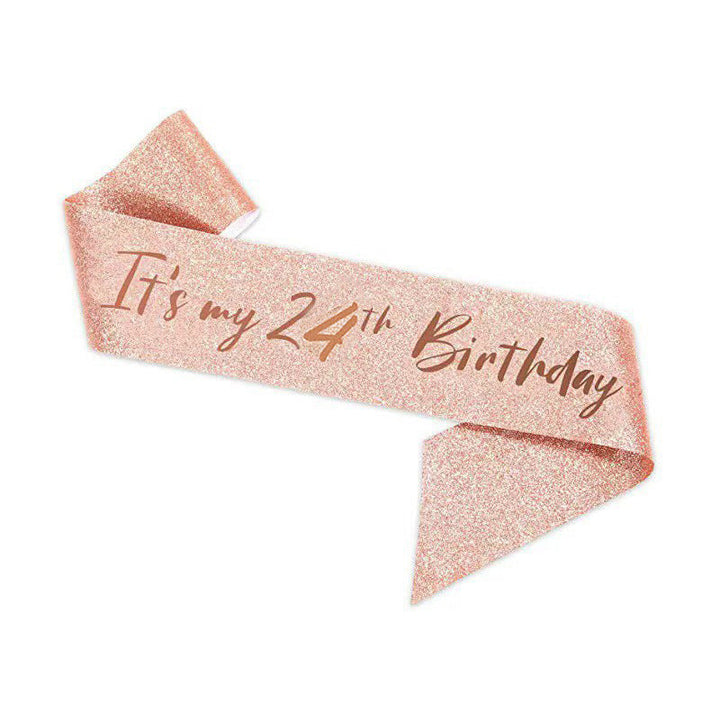 Ladies Festive 10th Birthday Decoration Ribbon Kalsten