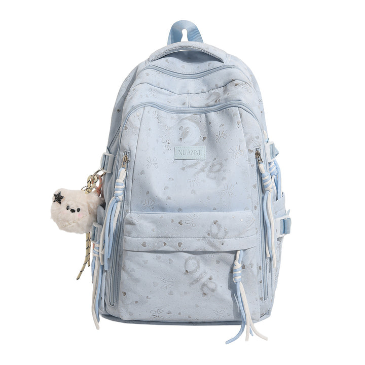 Floral Embossed Backpack