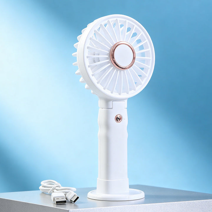 Women's portable handheld fan with powerful battery and innovative spray function Kalsten