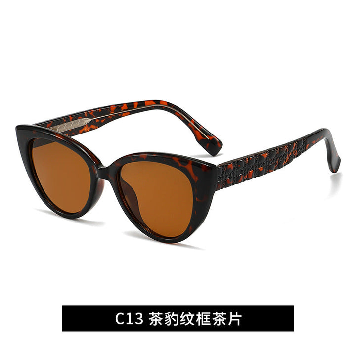 Women's Cat-Eye Sunglasses with Decorative Bridge Kalsten