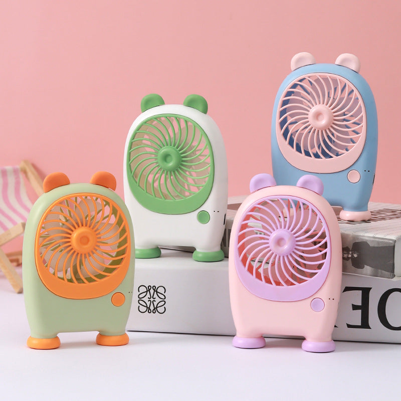 Women's portable handheld fan in playful rabbit design Kalsten