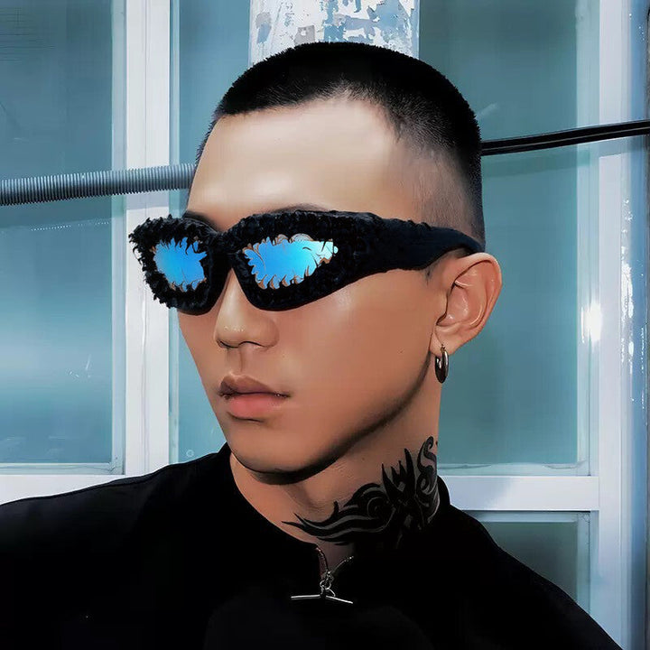 Women's futuristic sunglasses in avant-garde design Kalsten
