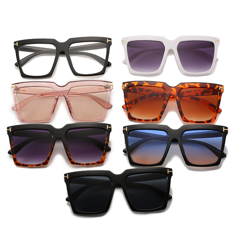 Women oversized square sunglasses with luxurious accents Kalsten