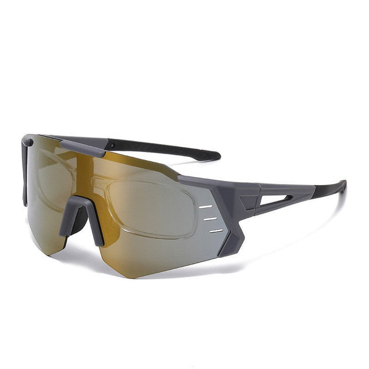 Women's Sporty Racing Sunglasses with Adjustable Nose Pad and High-Quality UV Protection Kalsten