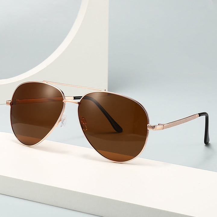 Men's elegant retro pilot sunglasses Kalsten