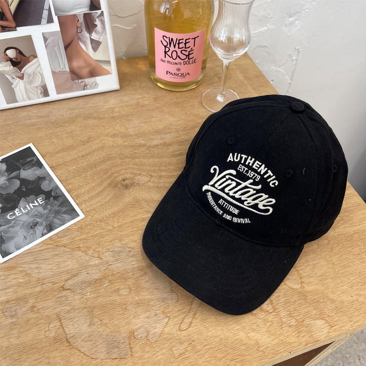 Men's Vintage-Inspired Cotton Baseball Cap Kalsten