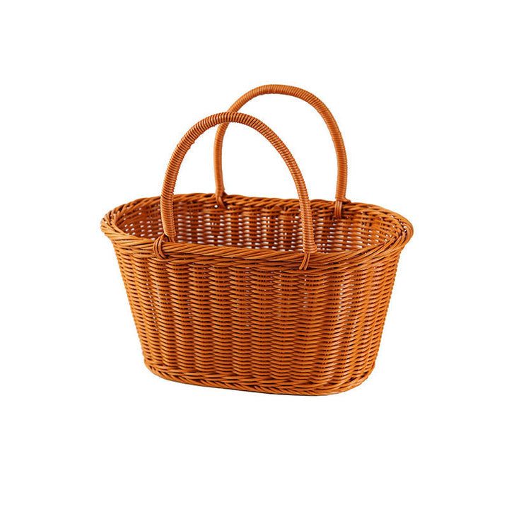 Women's Handwoven Basket with Practical Carry Handles Kalsten