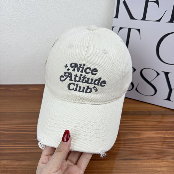 Men's Distressed Cotton Baseball Cap Kalsten 1784270476