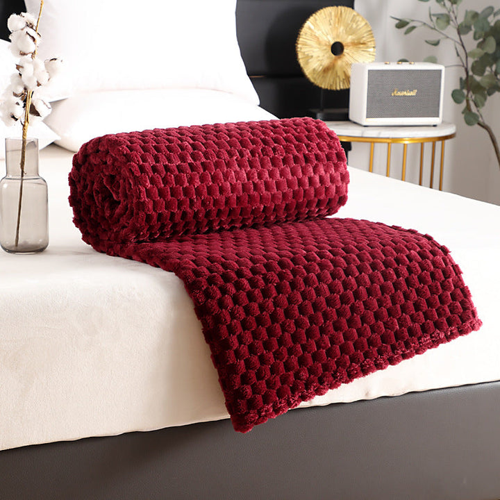 Women Soft and Cozy Plaid Blanket Kalsten