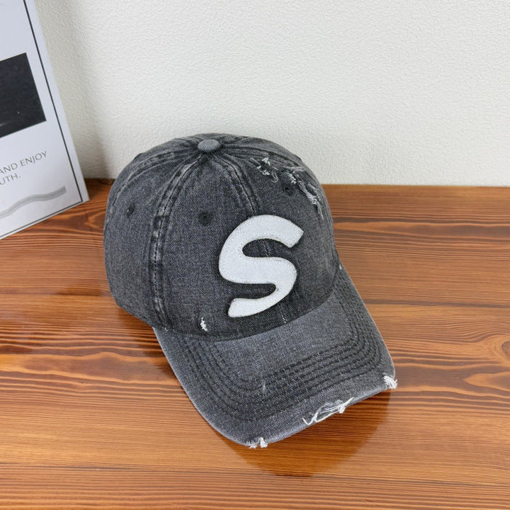 Women's Distressed Graphic Logo Baseball Cap Kalsten