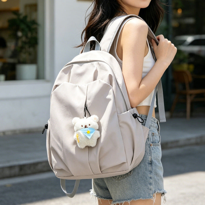 Functional Soft Fabric Backpack Kalsten