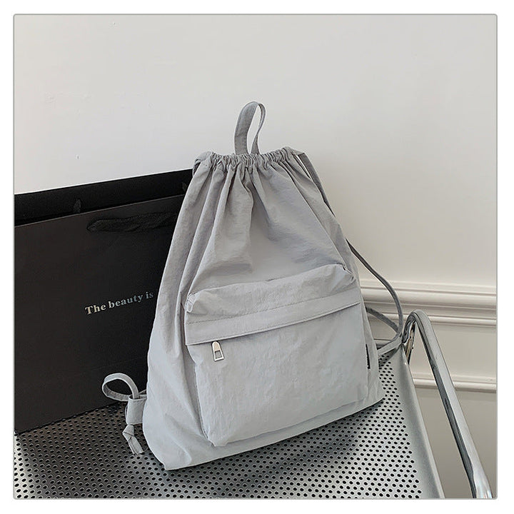 Lightweight Drawstring School Backpack