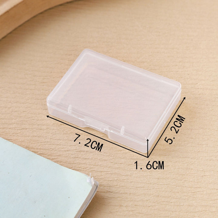 Compact Clear Pill Storage Case Kalsten