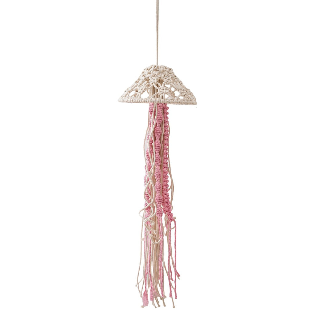 Decorative Macramé Ceiling Light Shade Acalora
