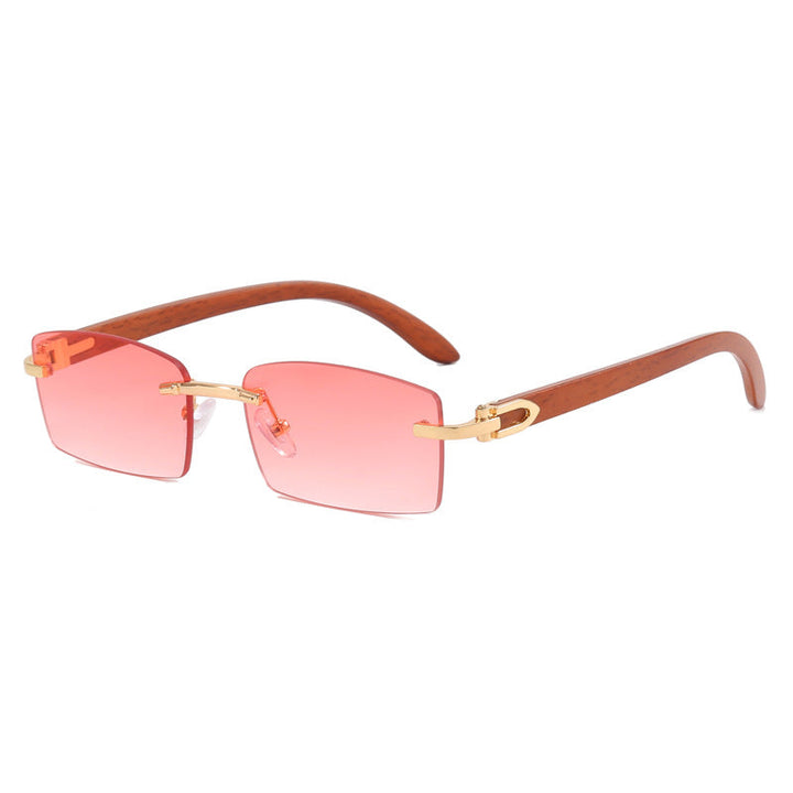 Women's high-quality sunglasses with elegant wooden frame Kalsten