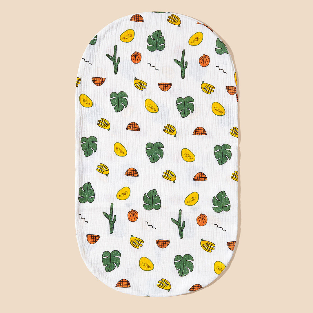 Cotton Muslin Crib Mattress Protector kalsten