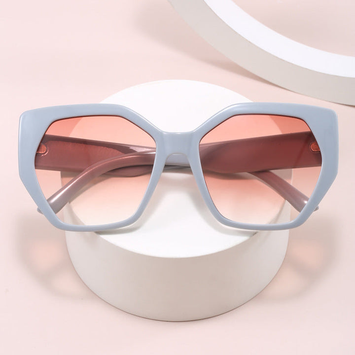 Women oversized geometric sunglasses Kalsten