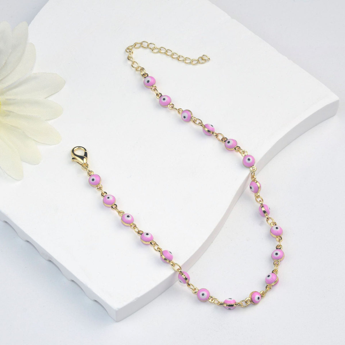 Decorative Eye Charm Anklet Acalora