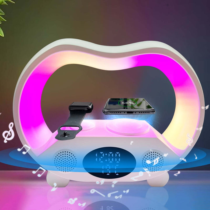 Six-in-one Smart Remote Control Bluetooth Ambience Light Multi-function Wireless Charger | Kalsten