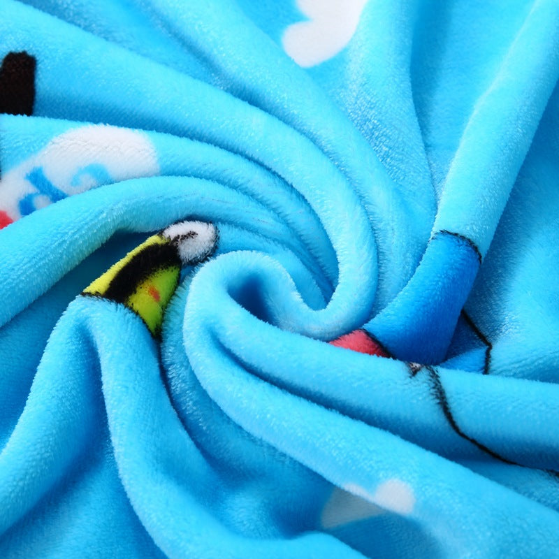 Children's Cartoon Character Fleece Blanket Kalsten