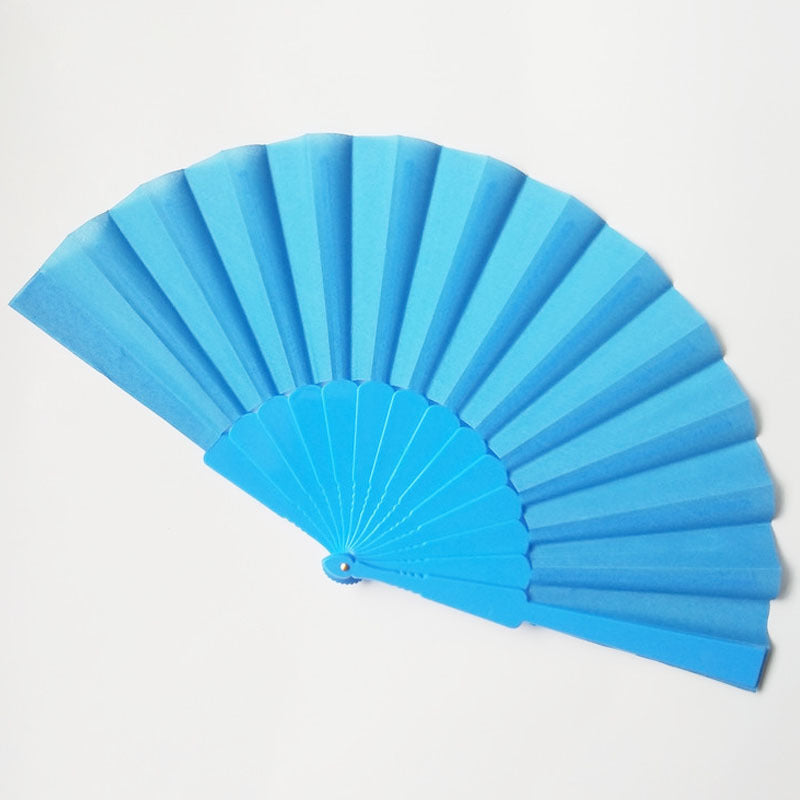 Ladies elegant hand fan made of high-quality paper and natural materials Kalsten