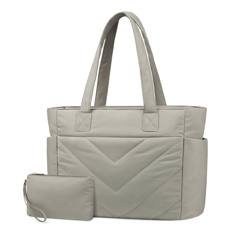 Elegant and Functional Tote Bag with Removable Interior Compartment Kalsten
