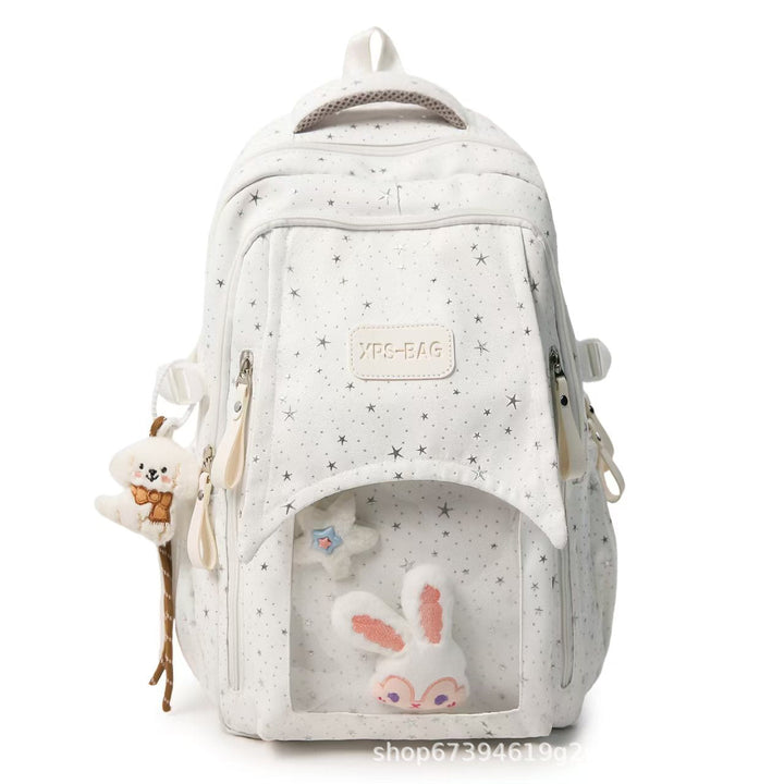 Whimsical Star-Patterned Backpack Kalsten