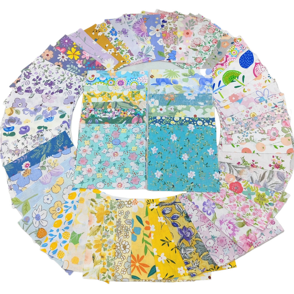 Assorted Quilting Cotton Squares Bundle For Patchwork And Craft