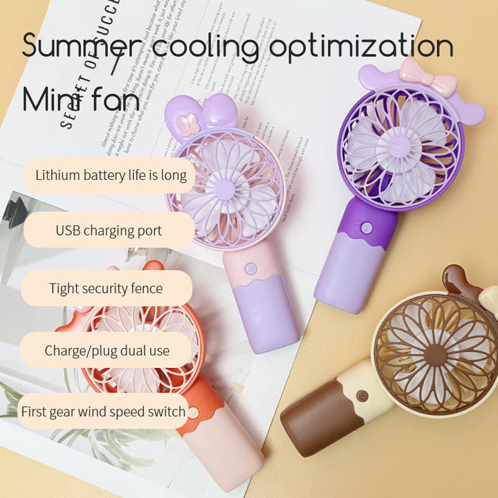 Unisex Portable Mini Fan in Creative Animal Design Kalsten