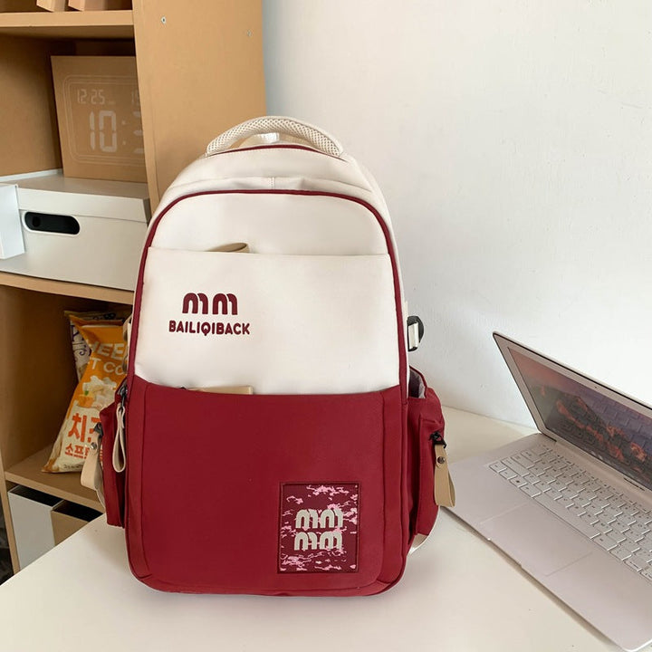 Waterproof Multi-Compartment Laptop School Backpack