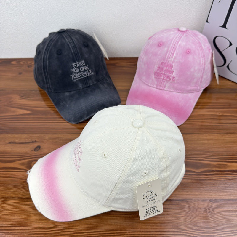 Women's Distressed Motivational Baseball Cap Kalsten