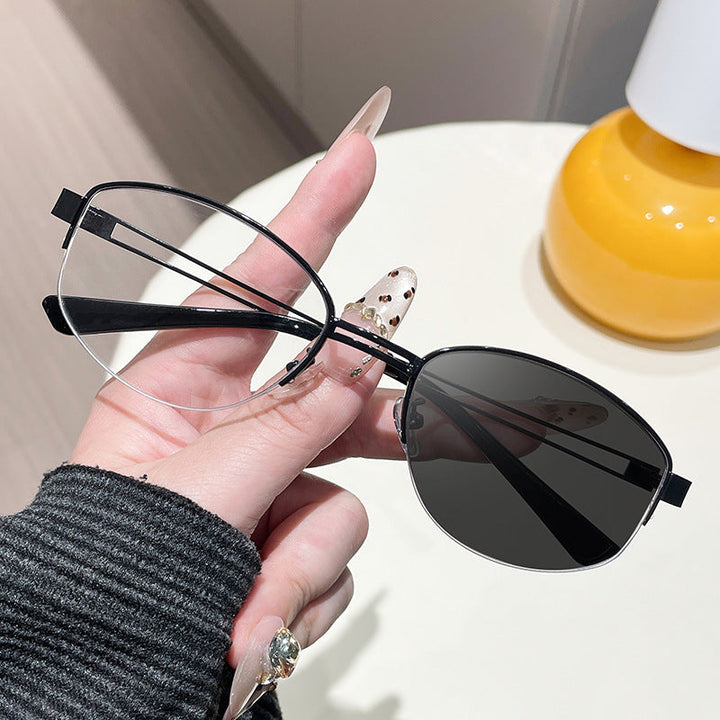Women's fashionable glasses with modern metal frame Kalsten