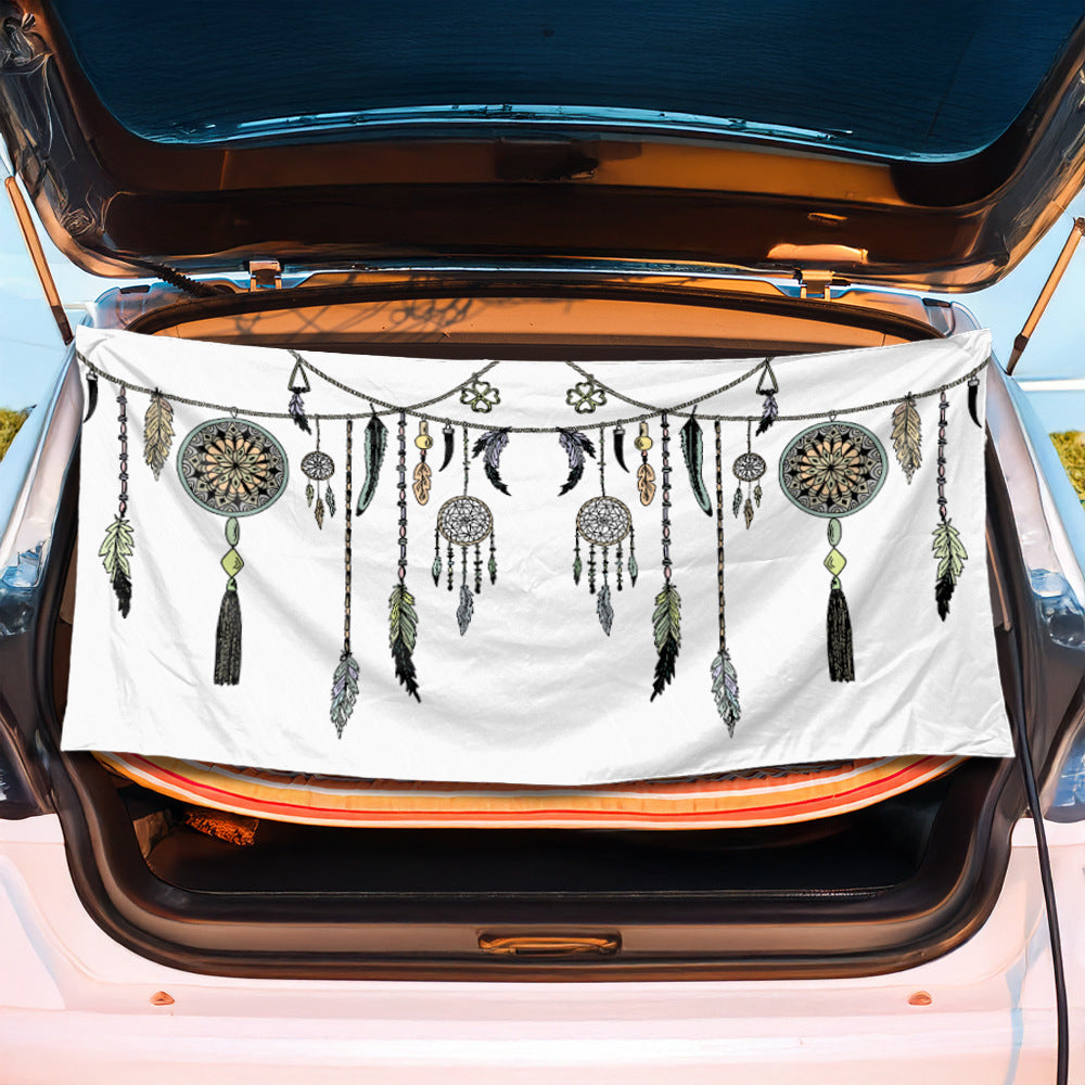 Trunk mat with creative flamingo design Kalsten