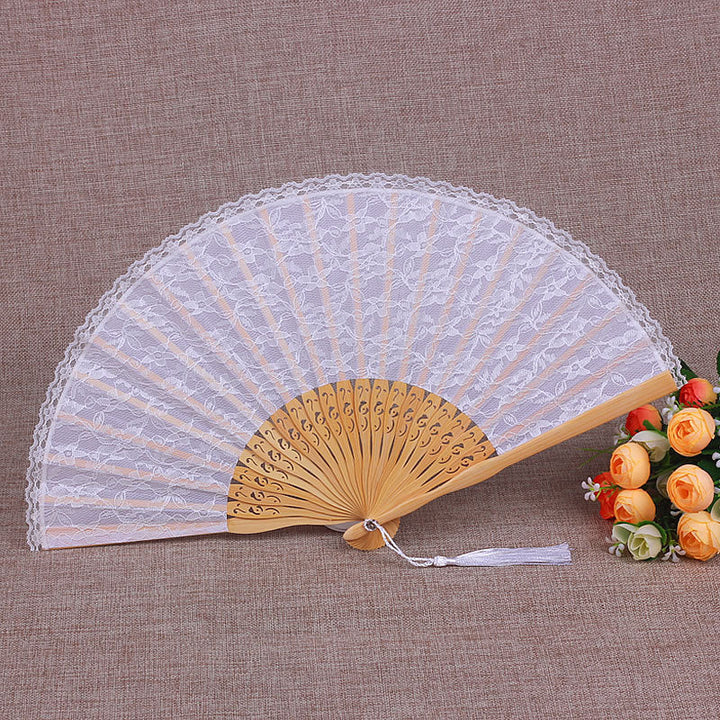 Ladies Filigree Lace Fan Kalsten